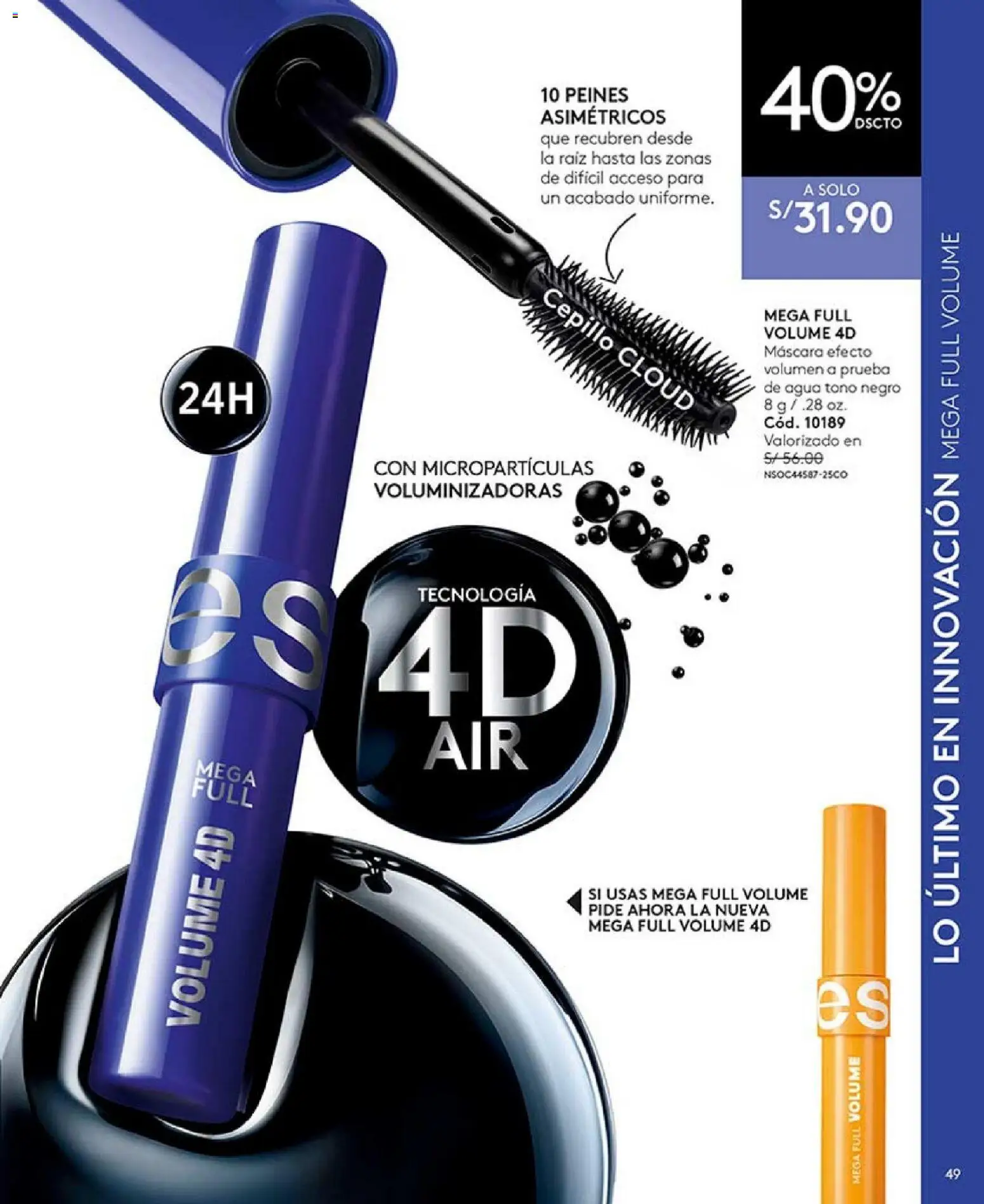 Catálogo Ésika válido desde 04.04.2026 | Página: 49 | Productos: Máscara