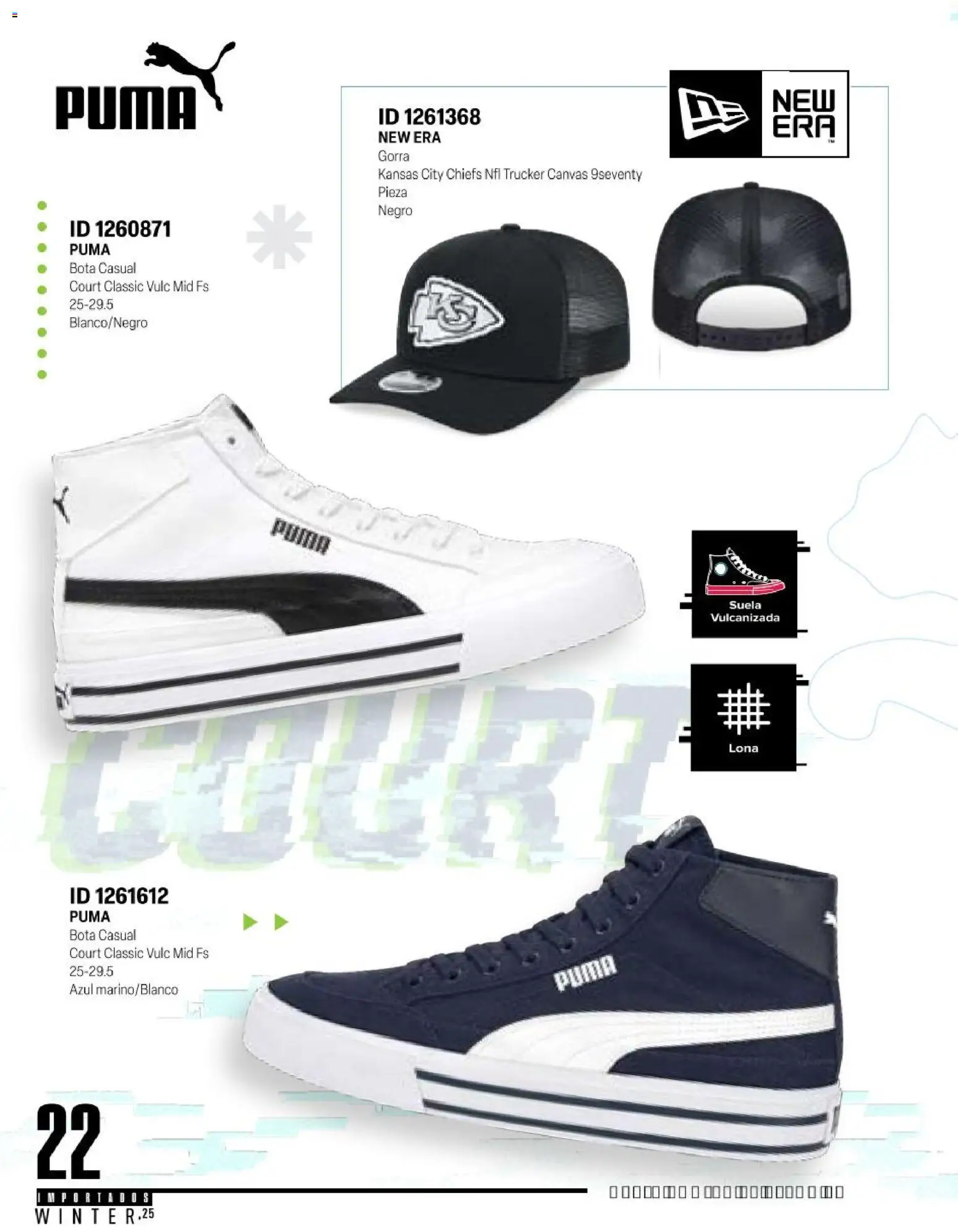 Nuevas ofertas de Price Shoes válidas en toda la República Mexicana desde el 11.11.2025. ¡Encuentra las mejores ofertas en Price Shoes catálogo Importados Winter 2025  ! | Página: 22 | Productos: Gorra, Lona