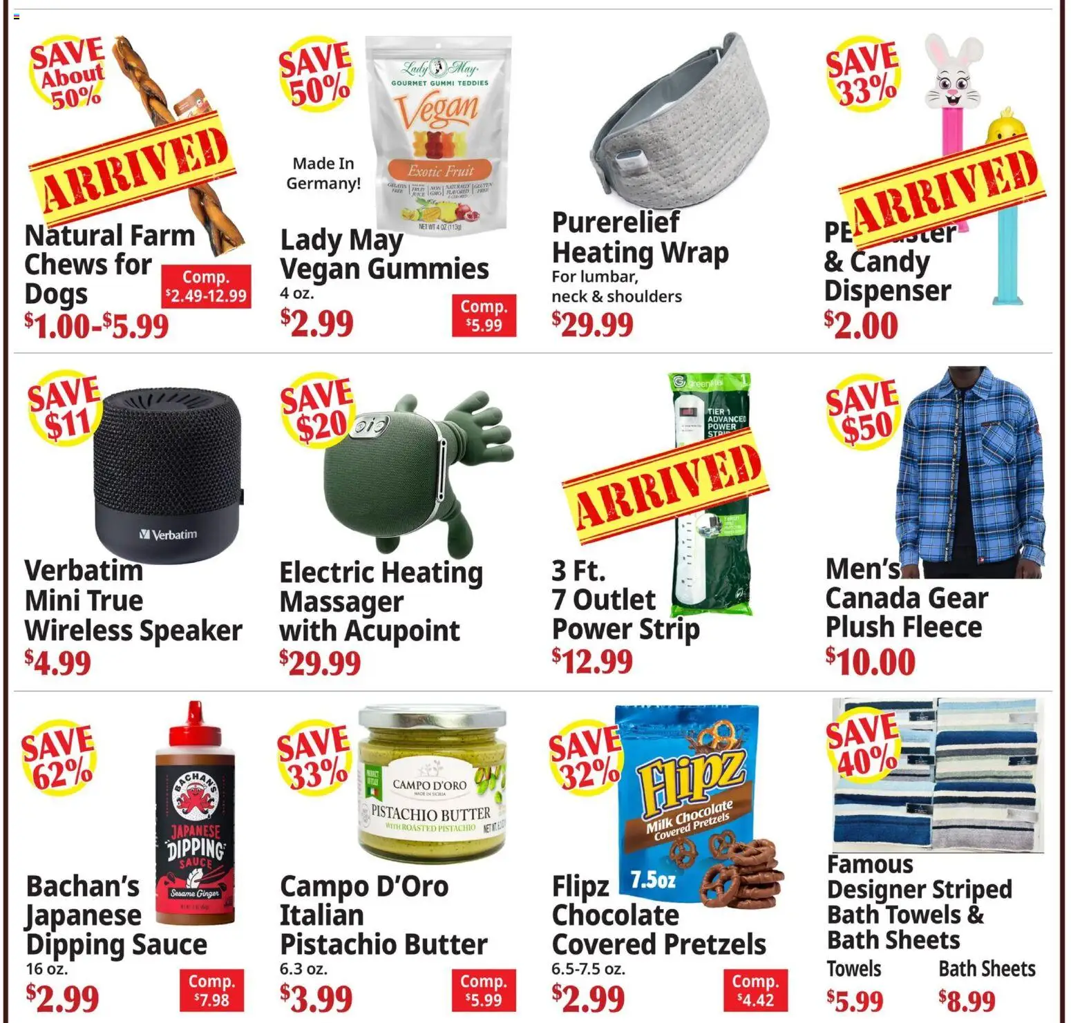 Ocean State Job Lot Coming Attractions - valid from 26.02.2026 | Page: 7 | Products: Ginger, Chocolate, Sauce, Speaker