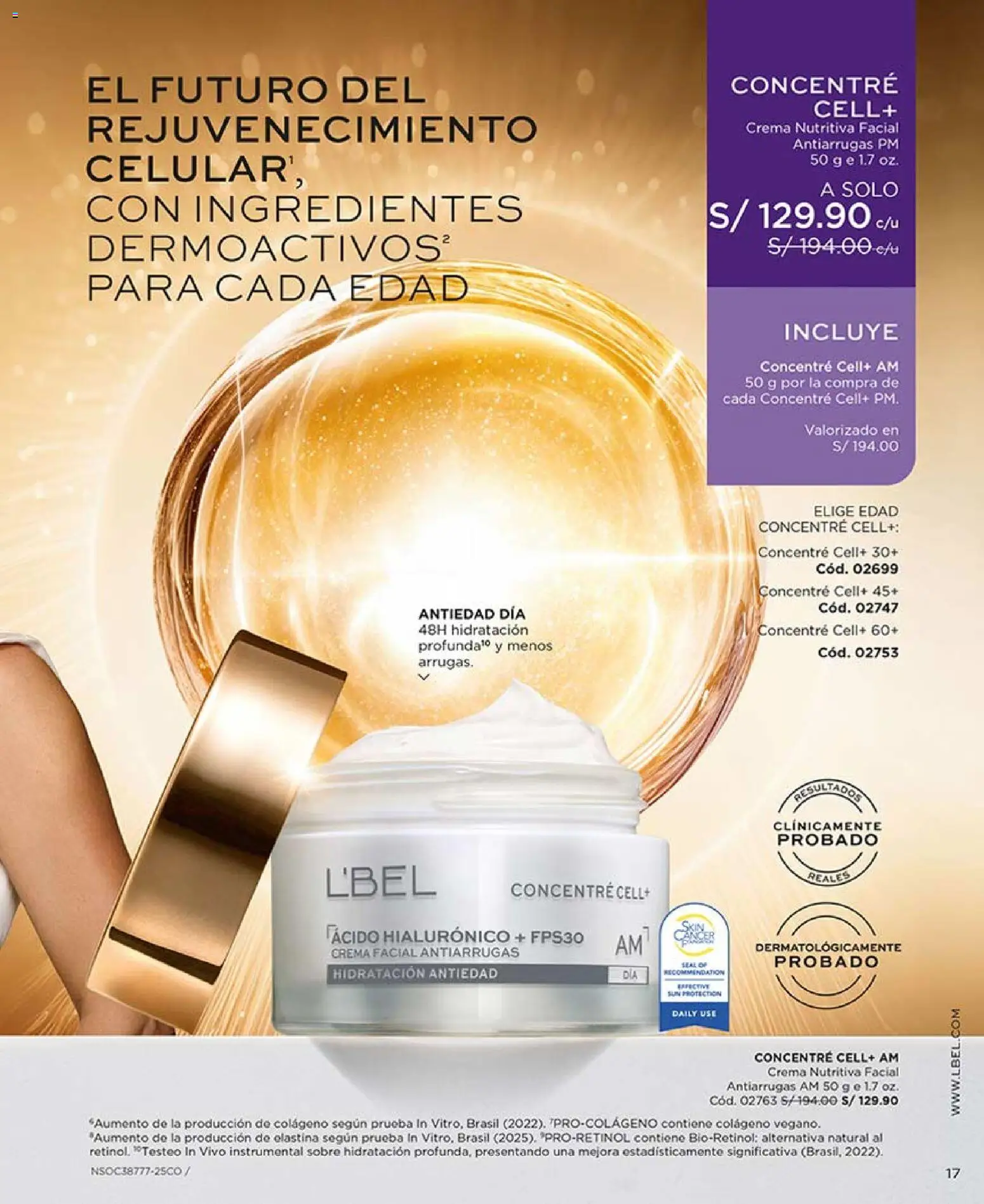 Catálogo L'Bel válido desde 21.02.2026 | Página: 17 | Productos: Crema