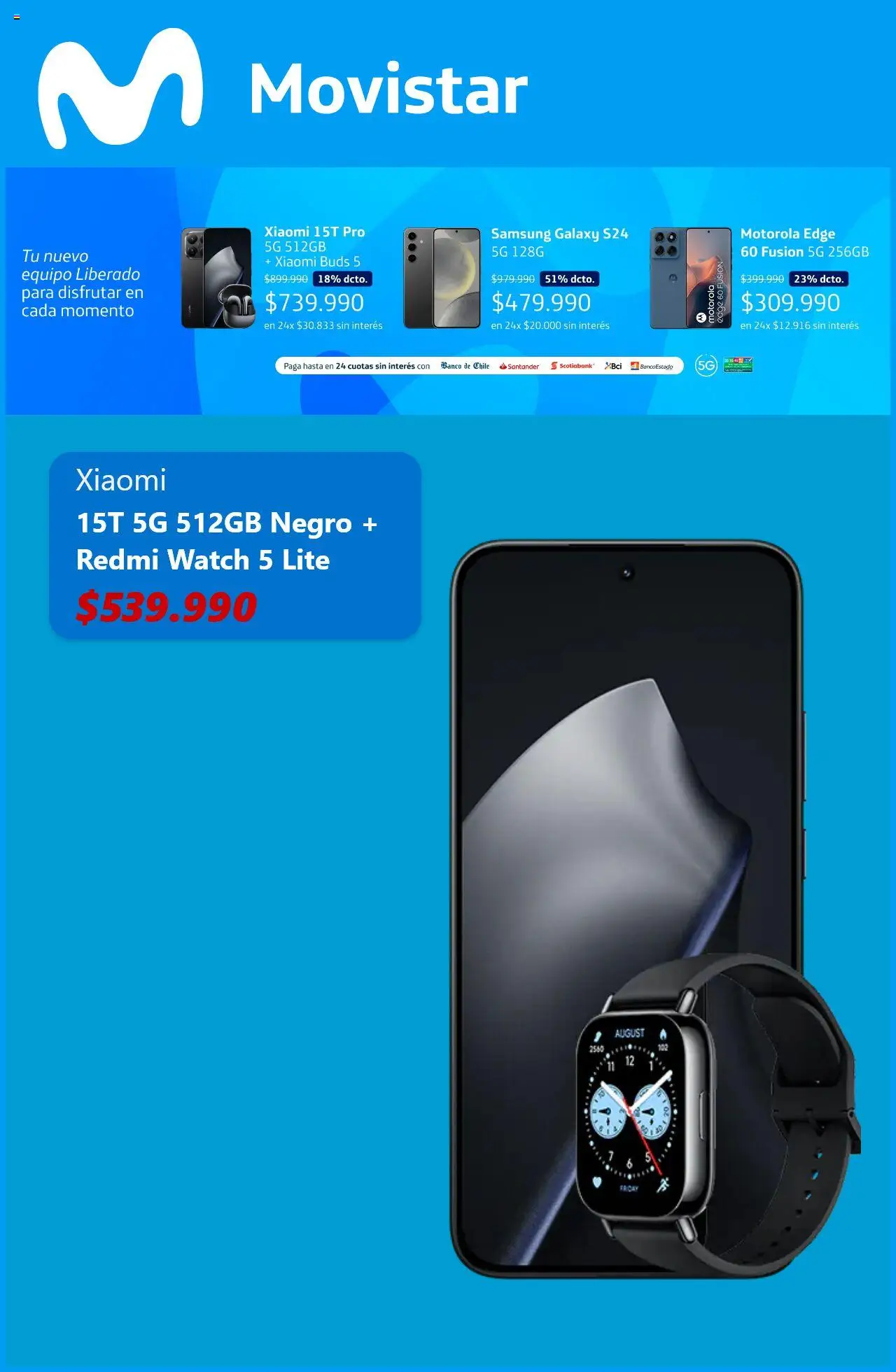 Movistar ofertas  │ válido desde el 14.10.2025 | Página: 5 | Productos: Banco