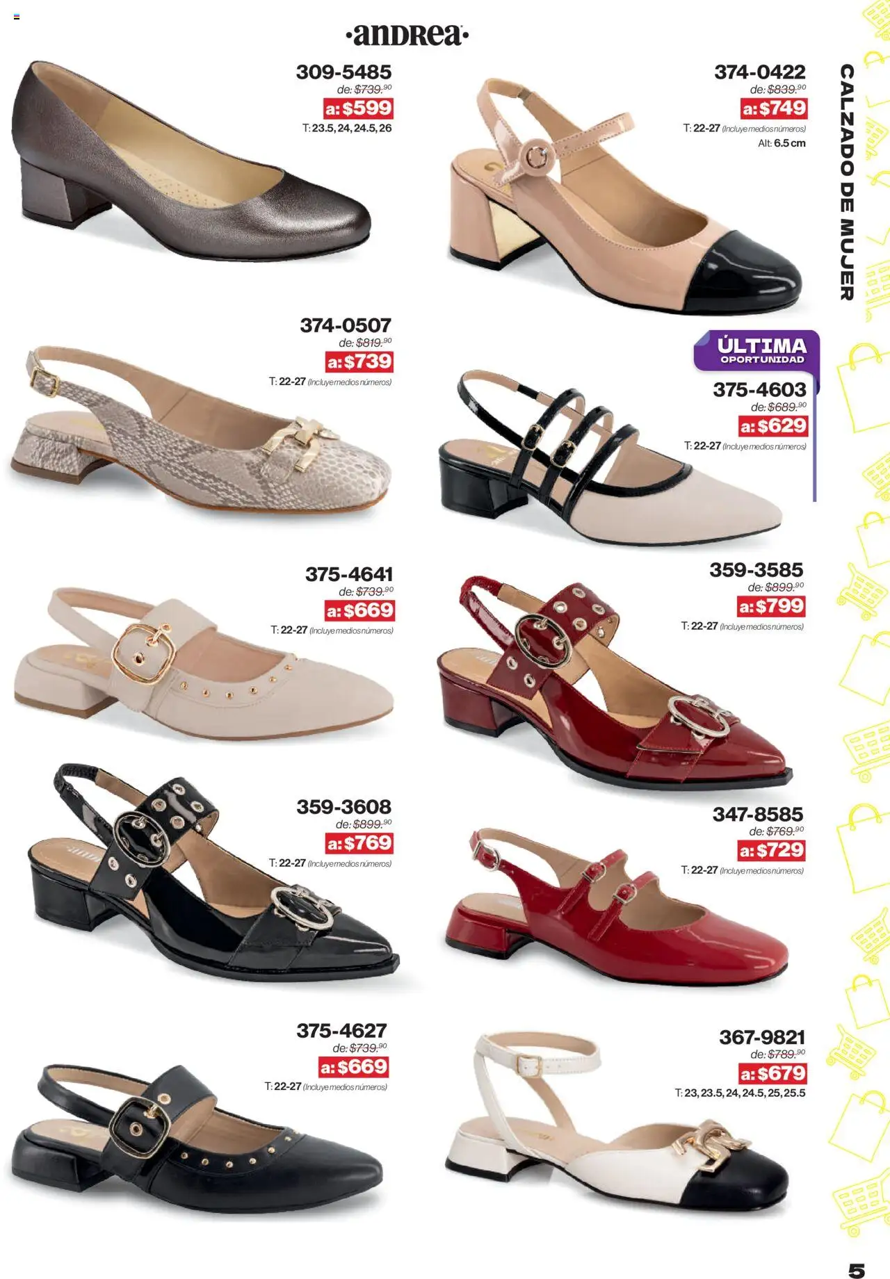 Nuevas ofertas de Andrea válidas en toda la República Mexicana desde el 10.08.2025. ¡Encuentra las mejores ofertas en Andrea - Catálogo Outlet! | Página: 5