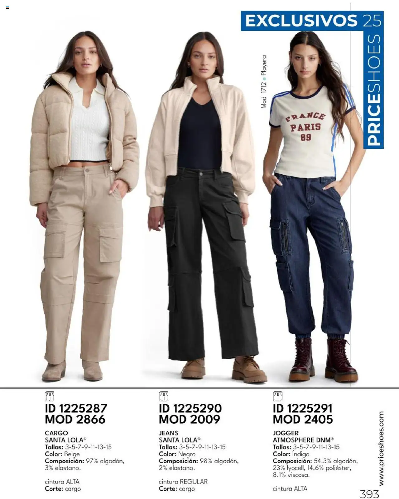 Nuevas ofertas de Price Shoes válidas en toda la República Mexicana desde el 19.10.2025. ¡Encuentra las mejores ofertas en Price Shoes catálogo Exclusivos 2025! | Página: 391