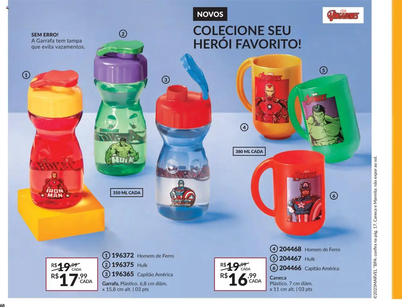 Avon Folheto - válido de 07.10.2025 | Página: 68 | Produtos: Ferro, Caneca