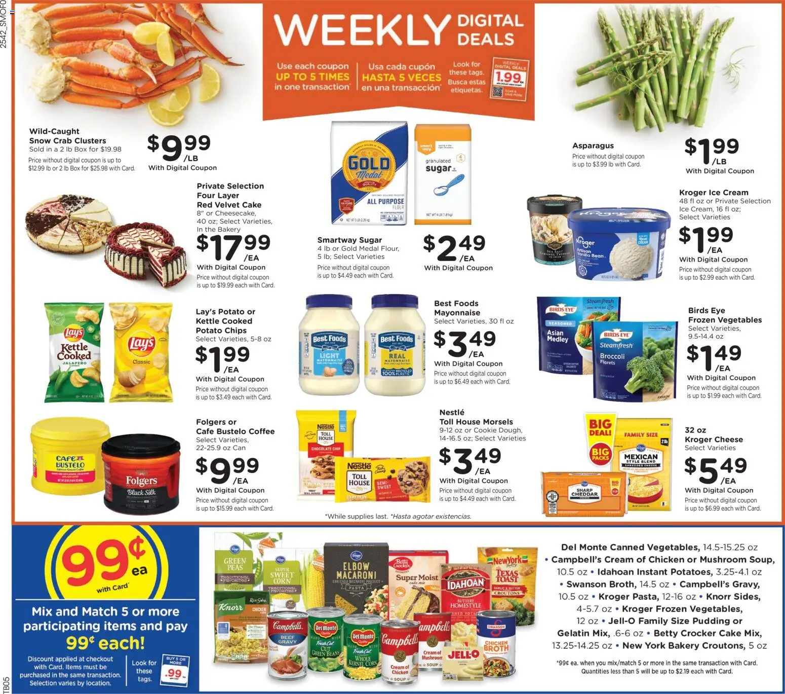 Smith's Weekly Ad - NM - valid from 19.11.2025 | Page: 2 | Products: Bakery, Box, Rice, Ice cream