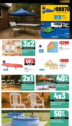 Vista previa Diarco - Ofertas Interior válido desde el 27.10.2025 | Página: 21 | Productos: Carpa, Cinta, Reposera, Gazebo