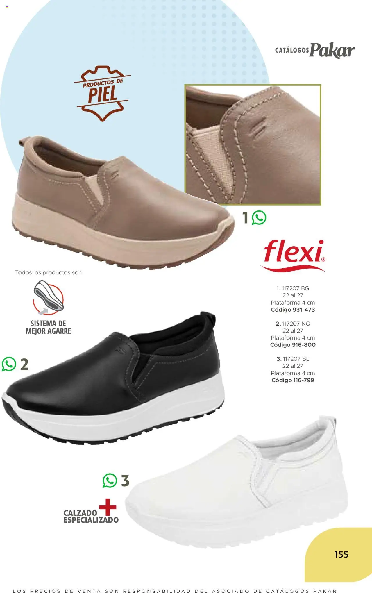 Nuevas ofertas de SC Pakar válidas en toda la República Mexicana desde el 24.07.2025. ¡Encuentra las mejores ofertas en SC Pakar - Catálogo Casual otoño / invierno! | Página: 155