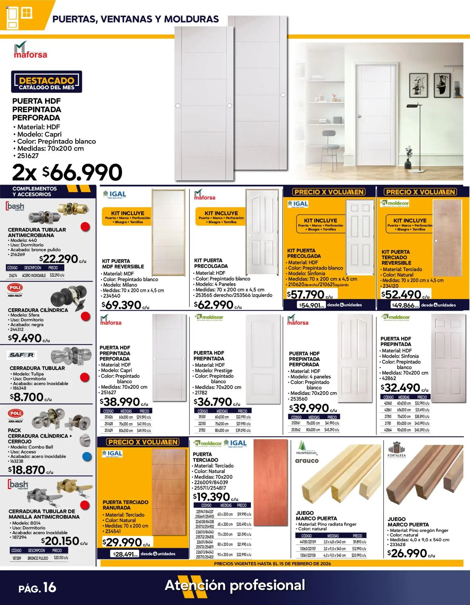 Construmart Ofertas │ válido desde el 01.02.2026 | Página: 16