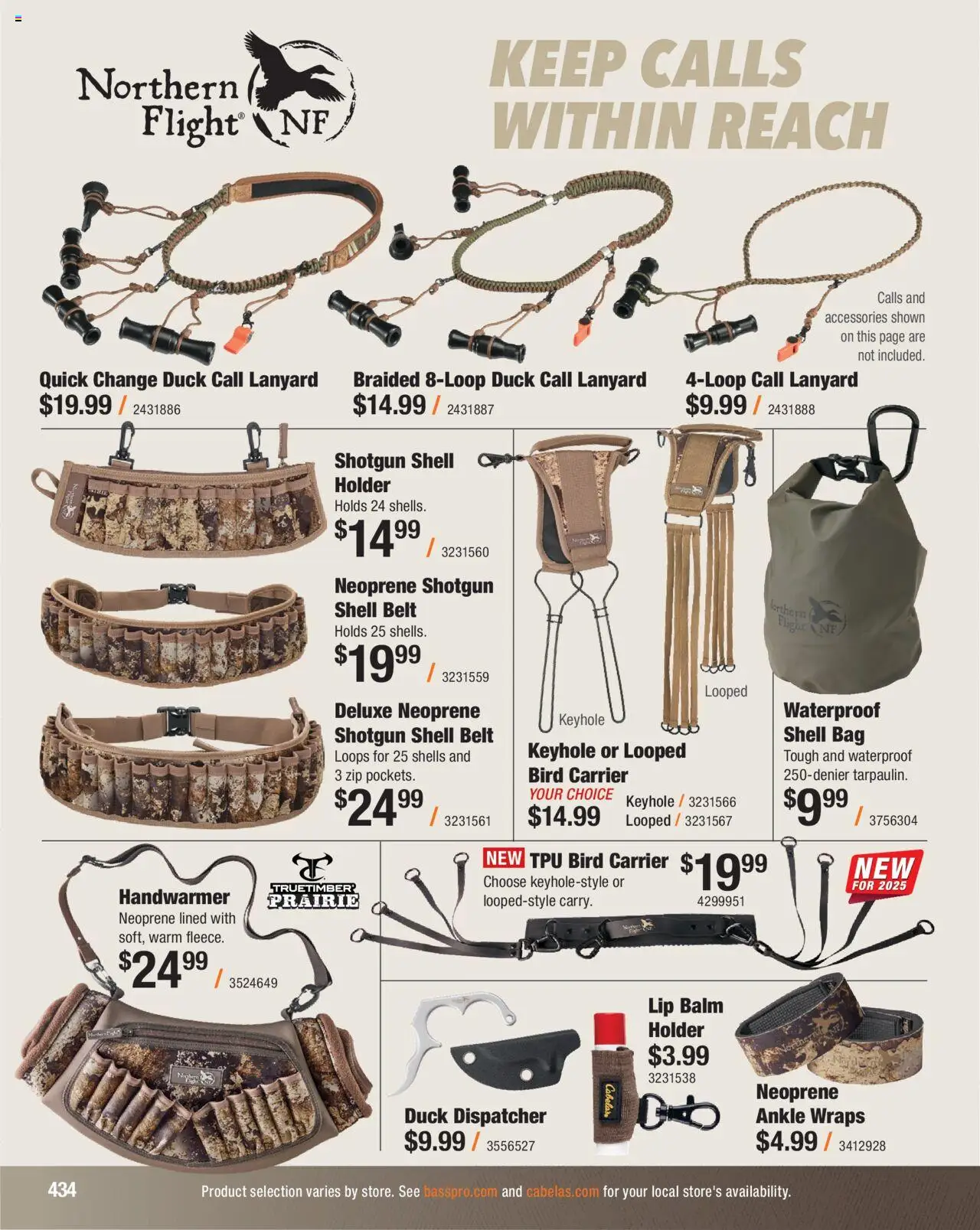 Cabela's Hunting Master 25 - valid from 11.08.2025 | Page: 434 | Products: Shotgun, Belt, Bag