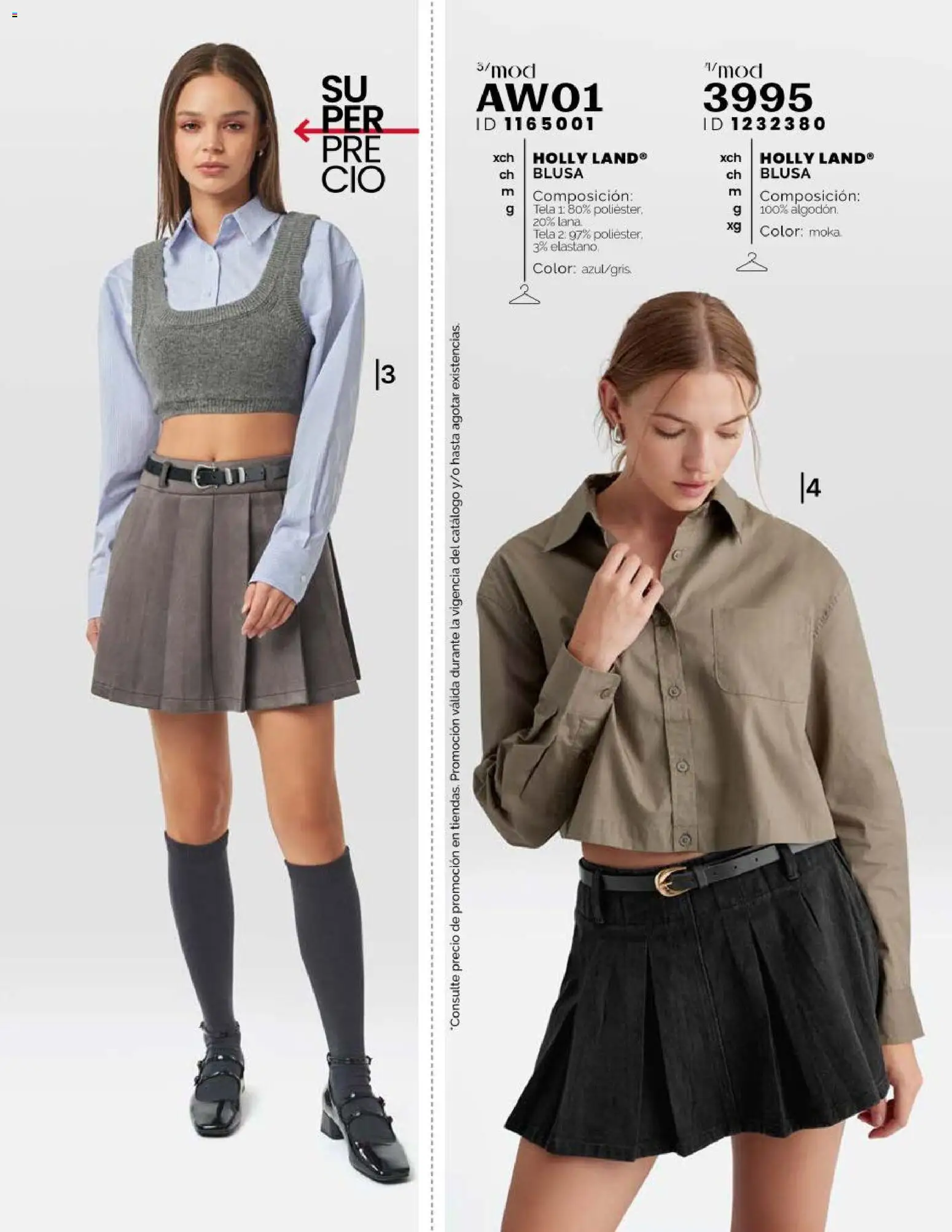 Nuevas ofertas de Price Shoes válidas en toda la República Mexicana desde el 11.03.2026. ¡Encuentra las mejores ofertas en Price Shoes catálogo Ella! | Página: 69 | Productos: Blusa