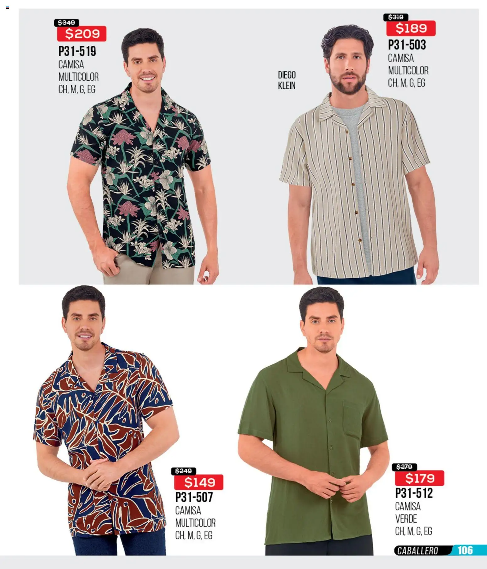 Nuevas ofertas de Cklass válidas en toda la República Mexicana desde el 12.01.2026. ¡Encuentra las mejores ofertas en Cklass catálogo Mega Ofertas Ropa! | Página: 107 | Productos: Camisa