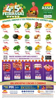 Encarte Assaí Atacadista - DF - Pré-Visualização do folheto da loja Assaí Atacadista, válido de 03.12.2025