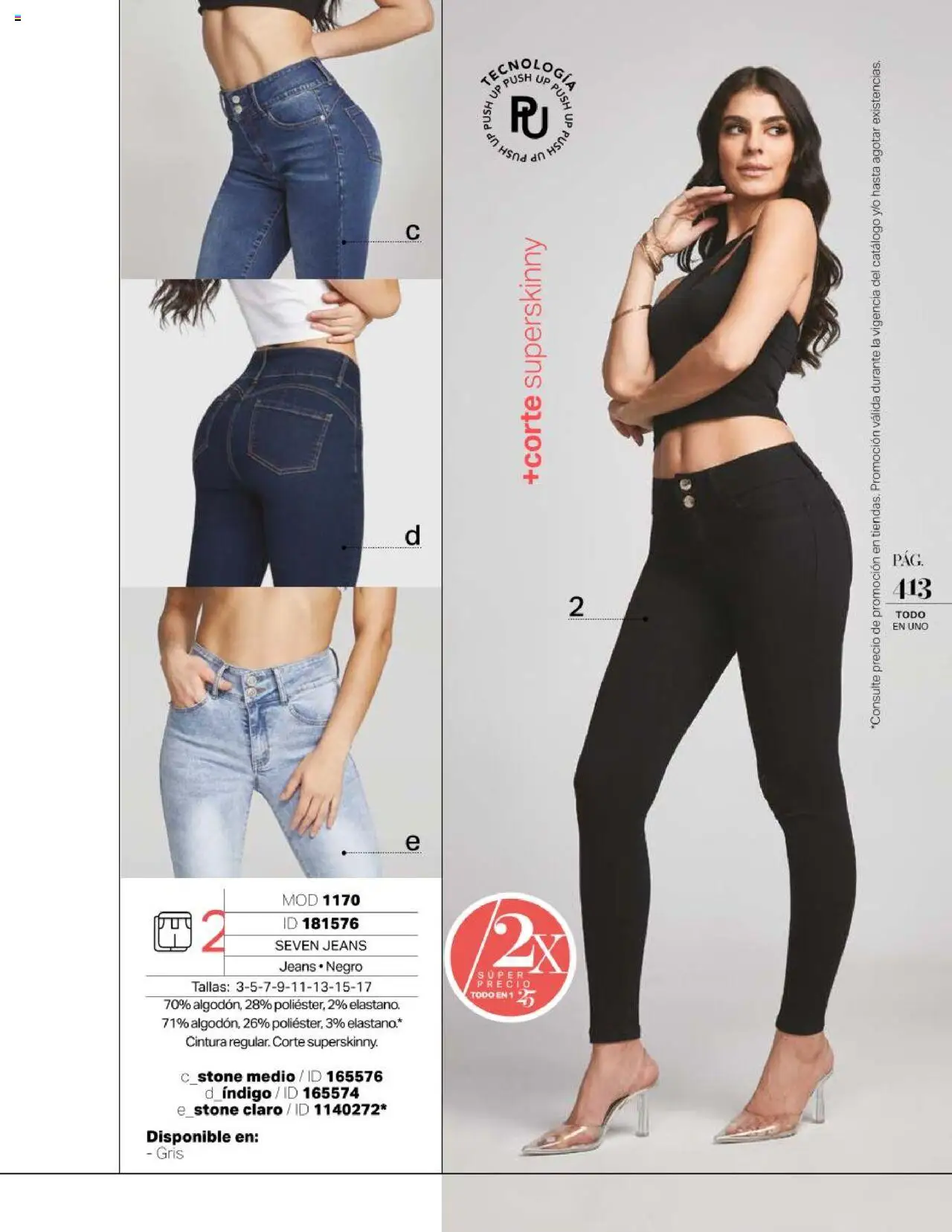 Nuevas ofertas de Price Shoes válidas en toda la República Mexicana desde el 05.05.2025. ¡Encuentra las mejores ofertas en Price Shoes catálogo Todo En 1 2025! | Página: 411