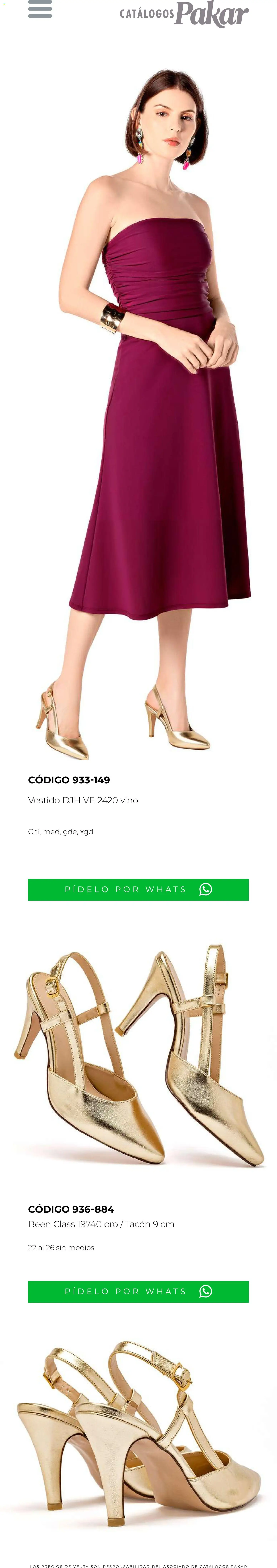 Nuevas ofertas de SC Pakar válidas en toda la República Mexicana desde el 21.11.2025. ¡Encuentra las mejores ofertas en SC Pakar catálogo Vámonos De Fiesta! | Página: 17 | Productos: Vestido, Vino