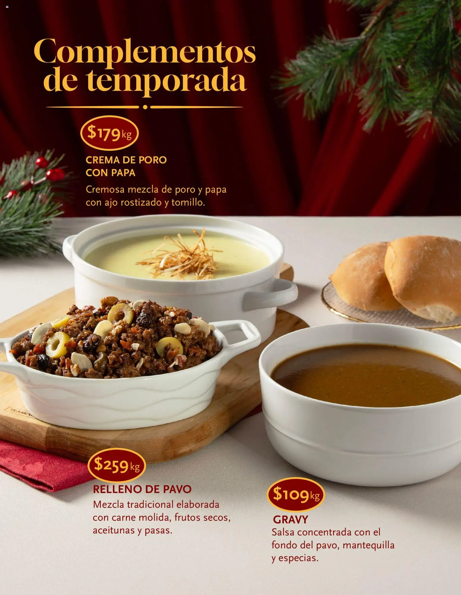Nuevas ofertas de Soriana válidas en toda la República Mexicana desde el 05.12.2025. ¡Encuentra las mejores ofertas en Soriana - Cenas Navideñas Híper Nacional! | Página: 11 | Productos: Papa, Aceitunas, Ajo, Mantequilla