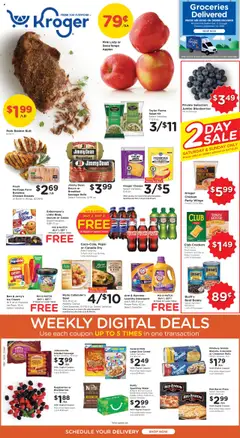 Preview of Kroger weekly ads valid from 17.09.2025