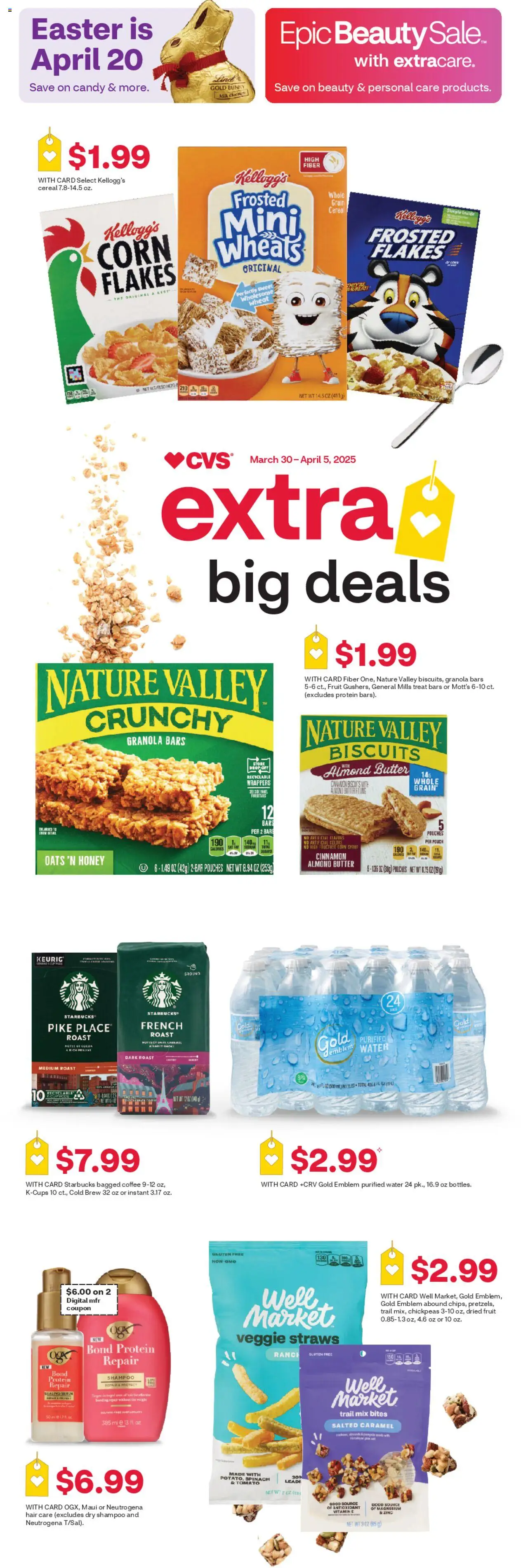 CVS Pharmacy Weekly Ad - CT | 03/30 - 04/05 2025 | Sale