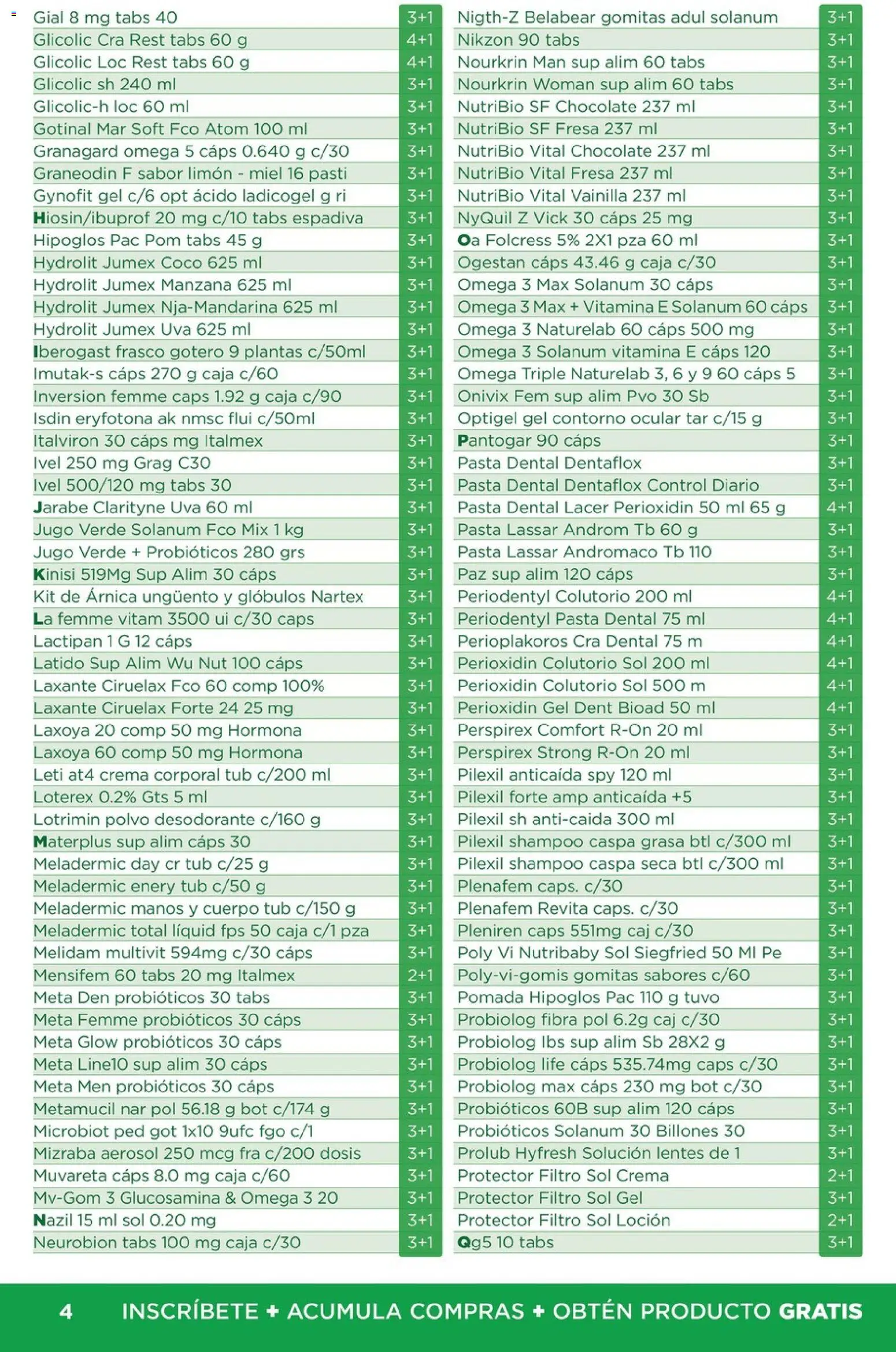 Nuevas ofertas de Chedraui válidas en toda la República Mexicana desde el 27.03.2026. ¡Encuentra las mejores ofertas en Chedraui folleto Promociones Exclusivas! | Página: 4 | Productos: Lentes, Frasco, Contorno, Polvo