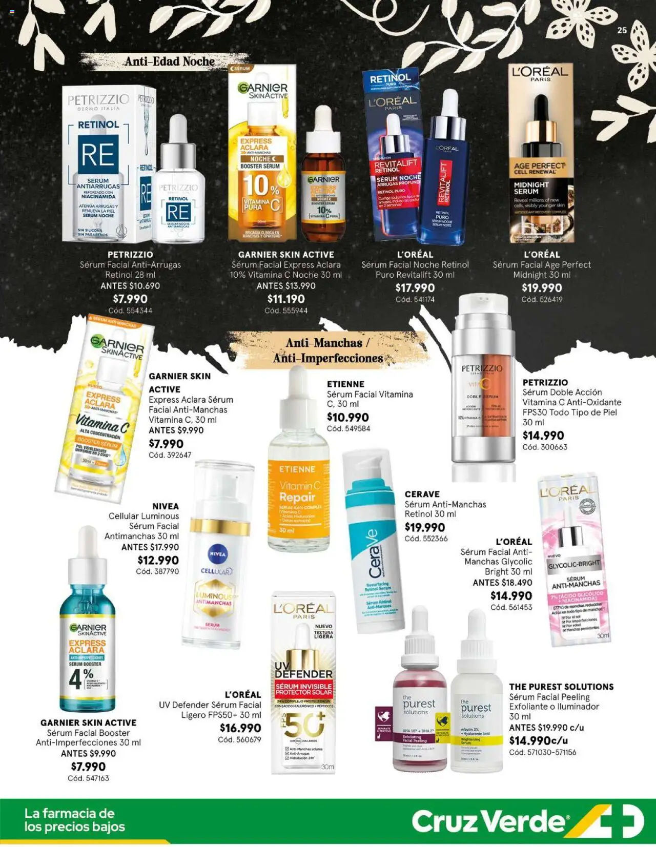Cruz Verde Descuentos │ válido desde el 01.10.2025 | Página: 25 | Productos: Protector solar, Iluminador, Serum