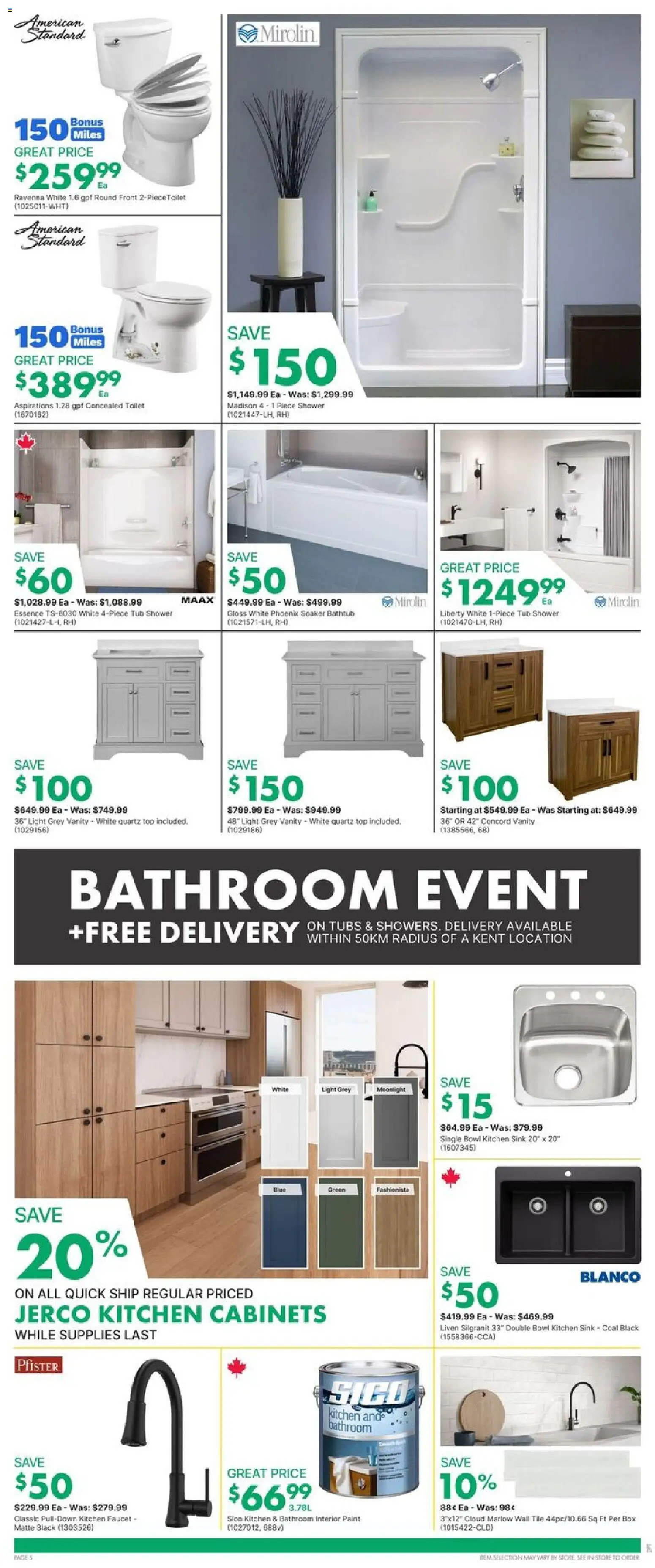 Kent flyer valid from 12.02.2026 | Page: 5 | Products: Box, Shower