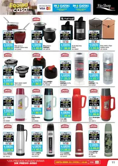 Vista previa Río Shop Deco catálogo válido desde el 17.03.2026 | Página: 11 | Productos: Termo, Bombilla, Café, Bolso