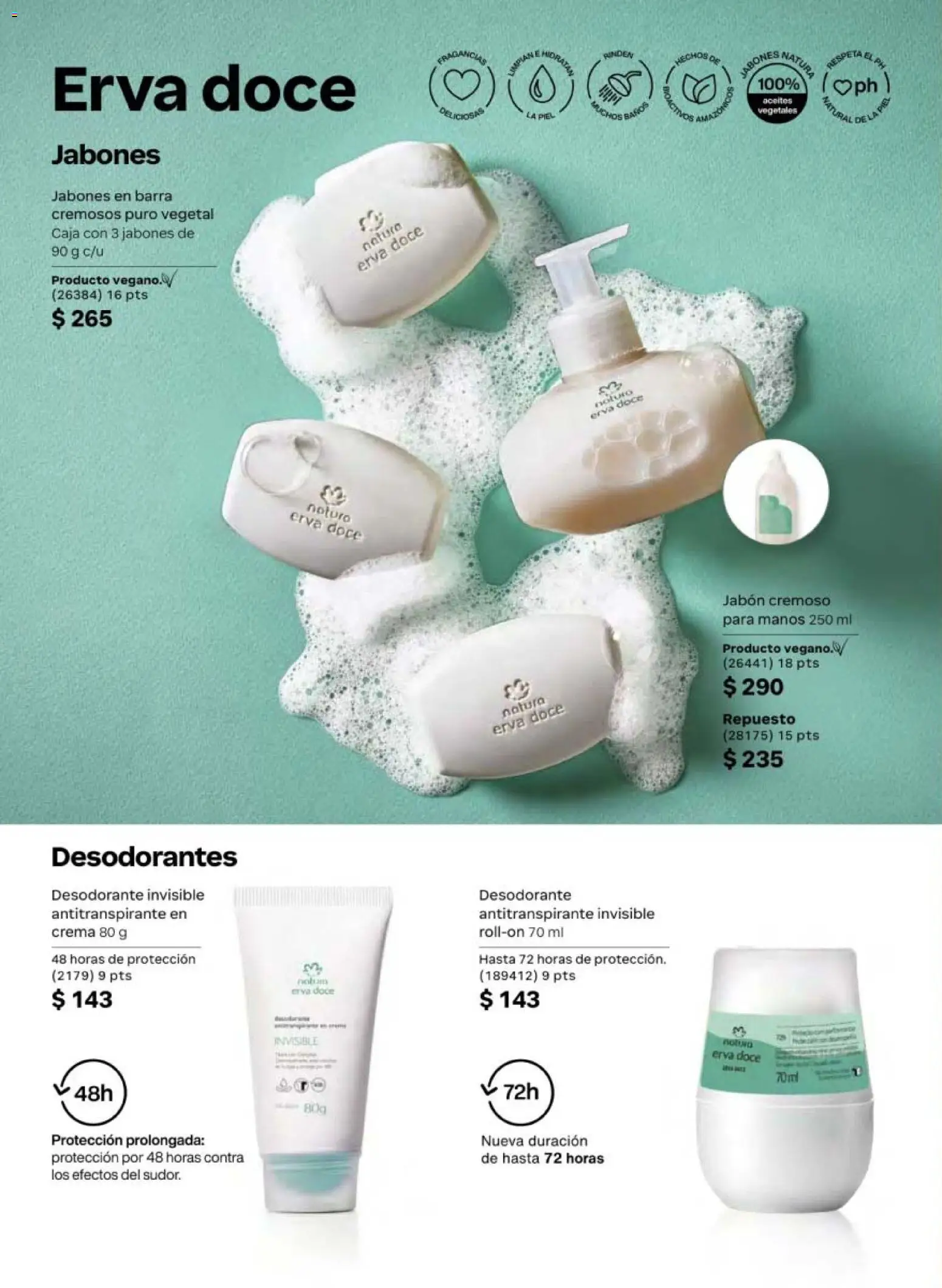 Nuevas ofertas de Natura válidas en toda la República Mexicana desde el 08.05.2026. ¡Encuentra las mejores ofertas en Natura campaña 8 2026! | Página: 150 | Productos: Crema, Barra, Caja, Jabón