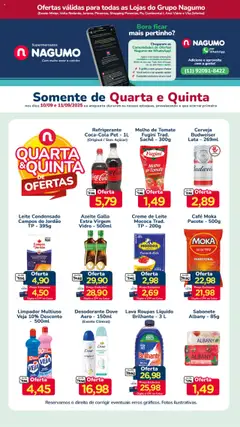 Nagumo - Ofertas Quarta e Quinta - Pré-Visualização do folheto da loja Nagumo, válido de 10.09.2025