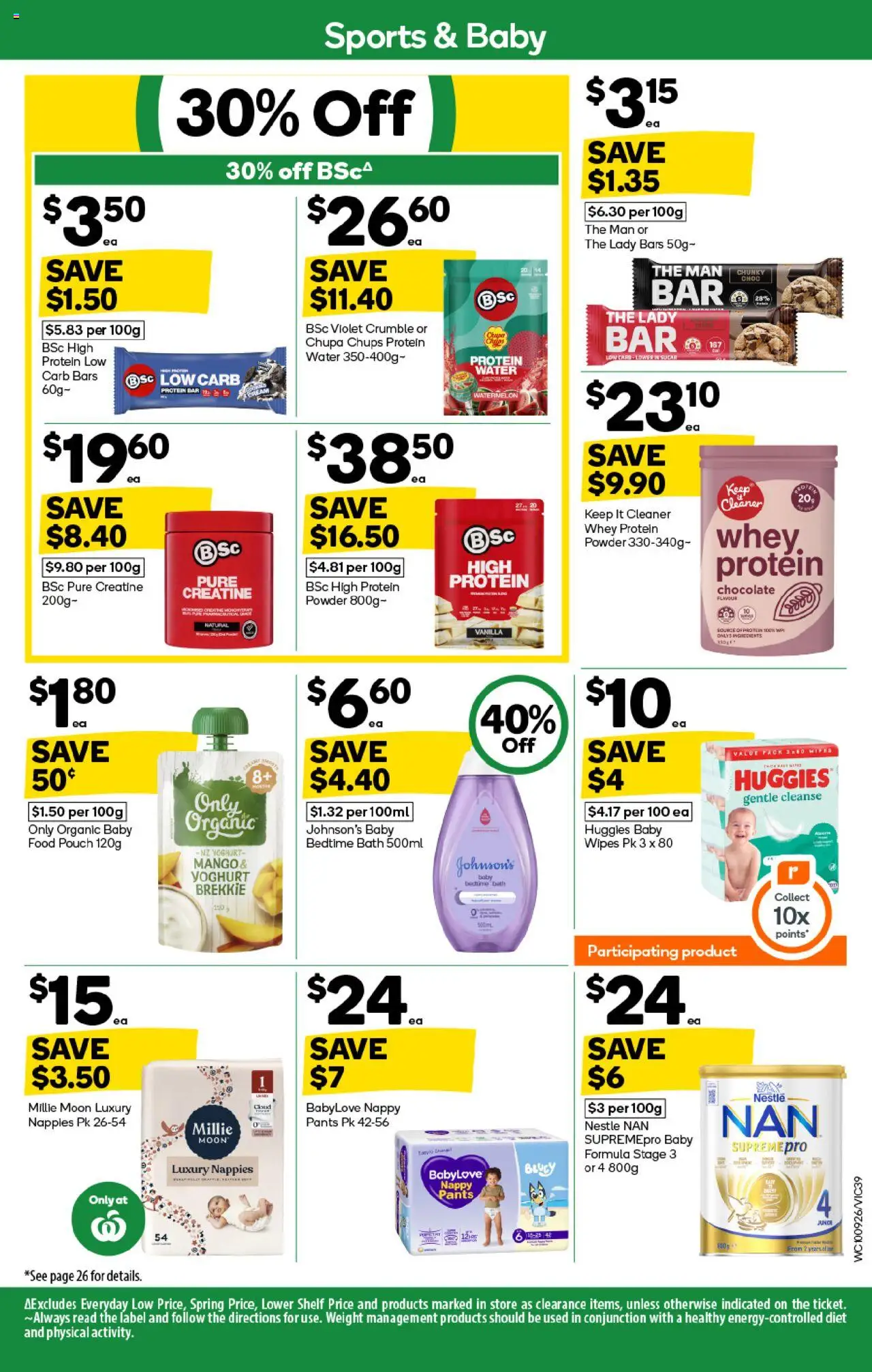 Woolworths catalogue - valid from 10.09.2025 | Page: 37 | Products: Powder, Yoghurt, Nappies, Watermelon