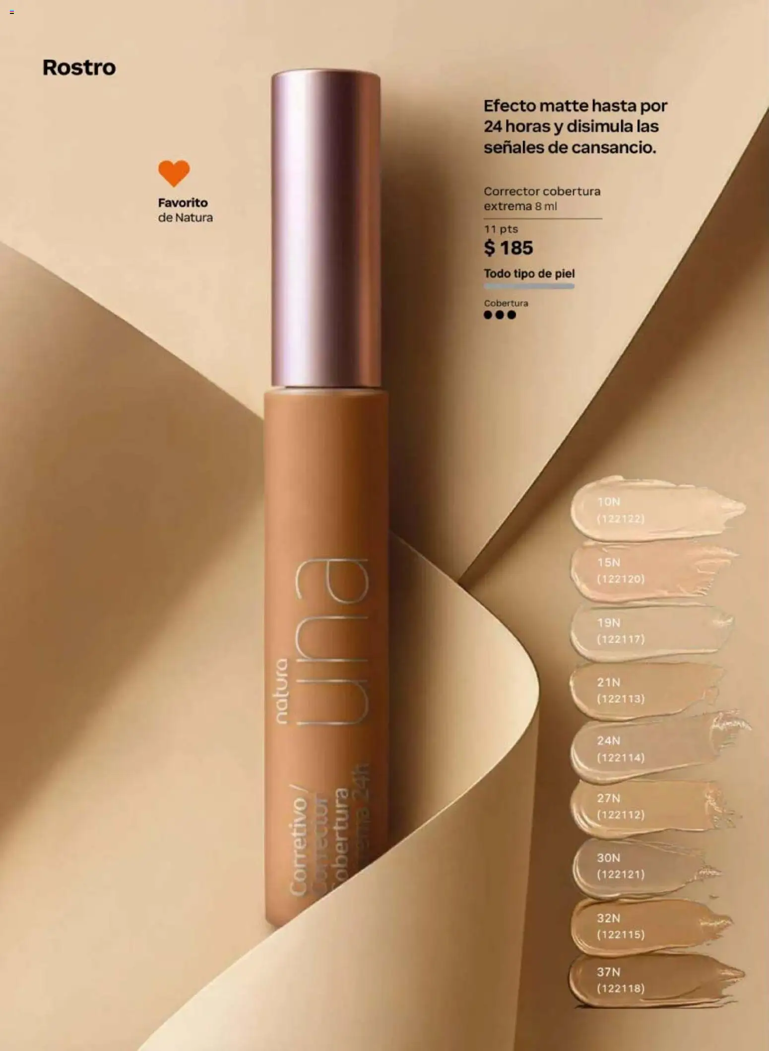 Nuevas ofertas de Natura válidas en toda la República Mexicana desde el 24.04.2026. ¡Encuentra las mejores ofertas en Natura campaña 7 2026! | Página: 58 | Productos: Corrector