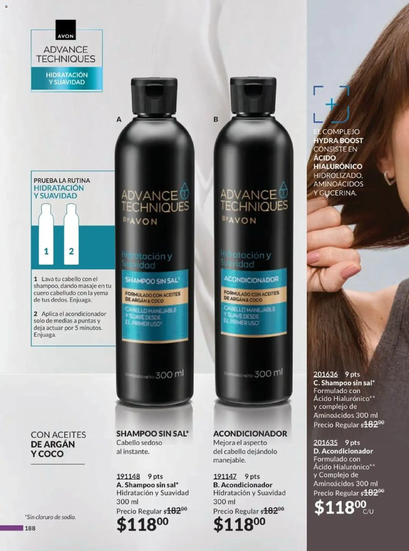 Nuevas ofertas de AVON válidas en toda la República Mexicana desde el 20.12.2025. ¡Encuentra las mejores ofertas en AVON campaña 1 2026! | Página: 197 | Productos: Acondicionador