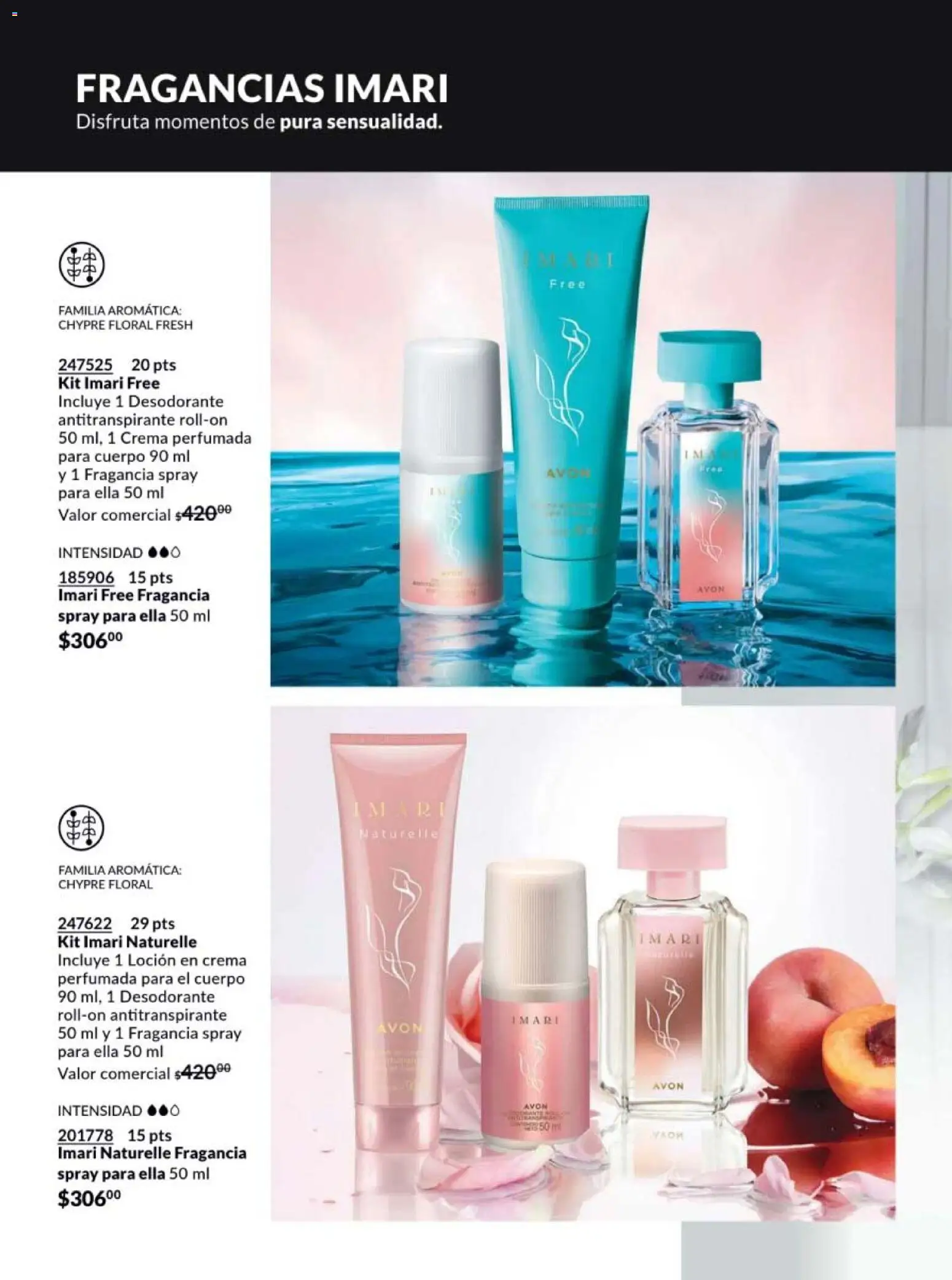 Nuevas ofertas de AVON válidas en toda la República Mexicana desde el 20.02.2026. ¡Encuentra las mejores ofertas en AVON campaña 4 2026! | Página: 92 | Productos: Desodorante, Crema, Loción, Fragancia