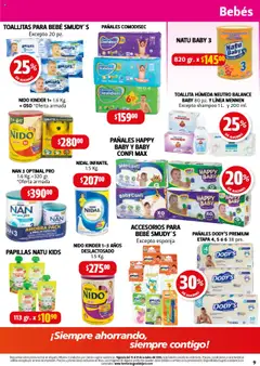 Vista previa de Farmacia Guadalajara - Catálogo, nuevo folleto de la tienda, válido en México a partir del 15.10.2025 | Página: 9 | Productos: Pera, Avena, Esponja, Sobre