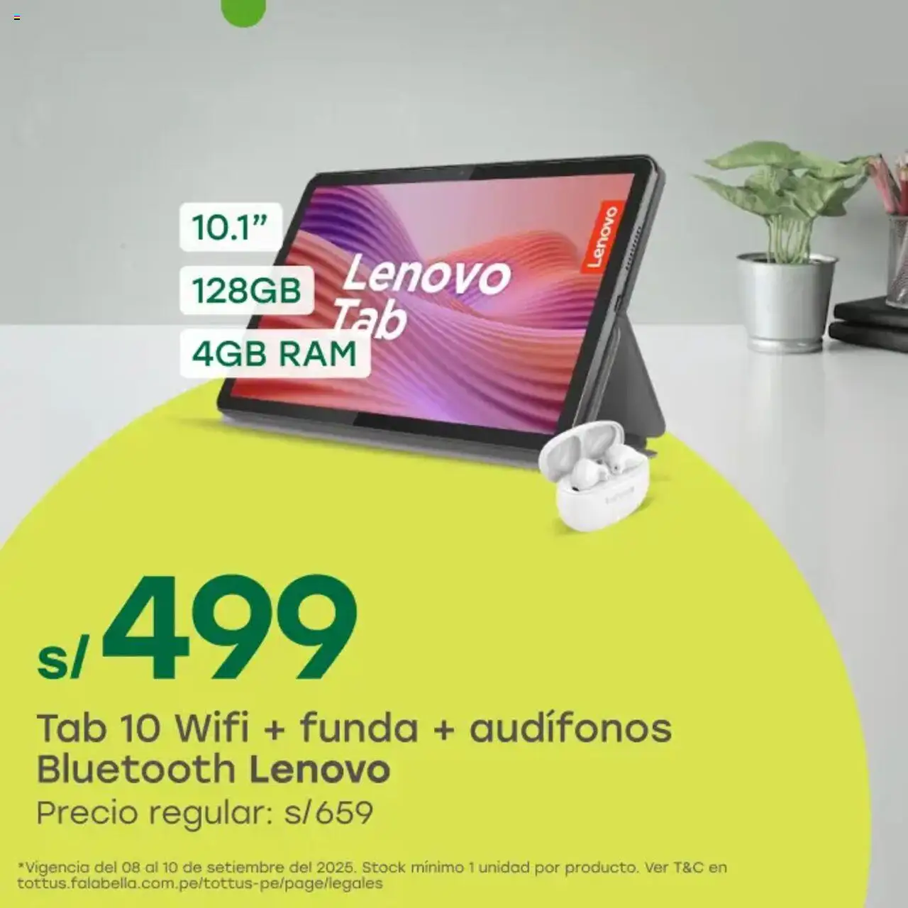 Catálogo Tottus válido desde 08.09.2025 | Página: 2 | Productos: Audífonos