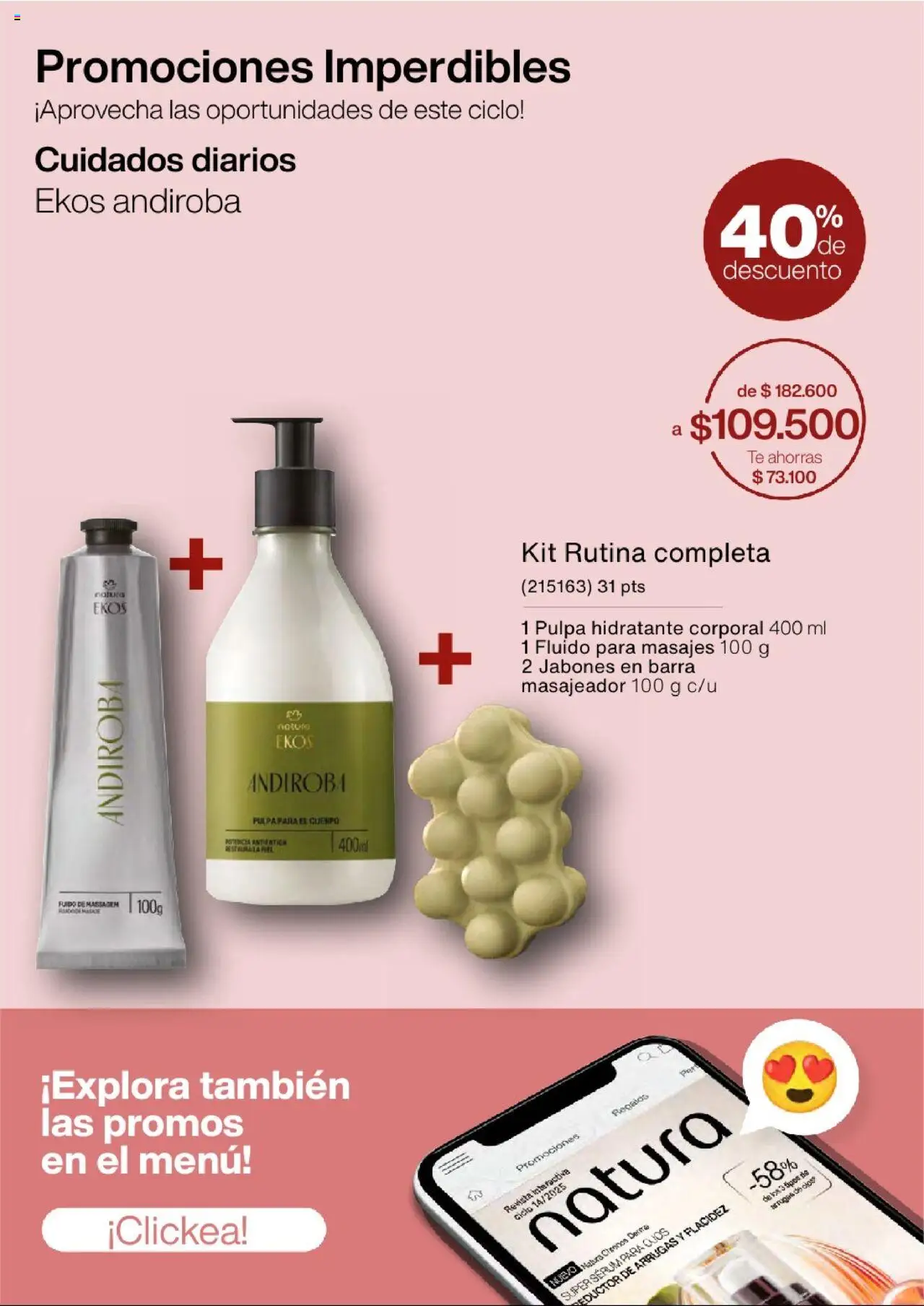 Natura revista - valida desde el 03.09.2025 | Página: 9 | Productos: Té, Magdalena, Serum