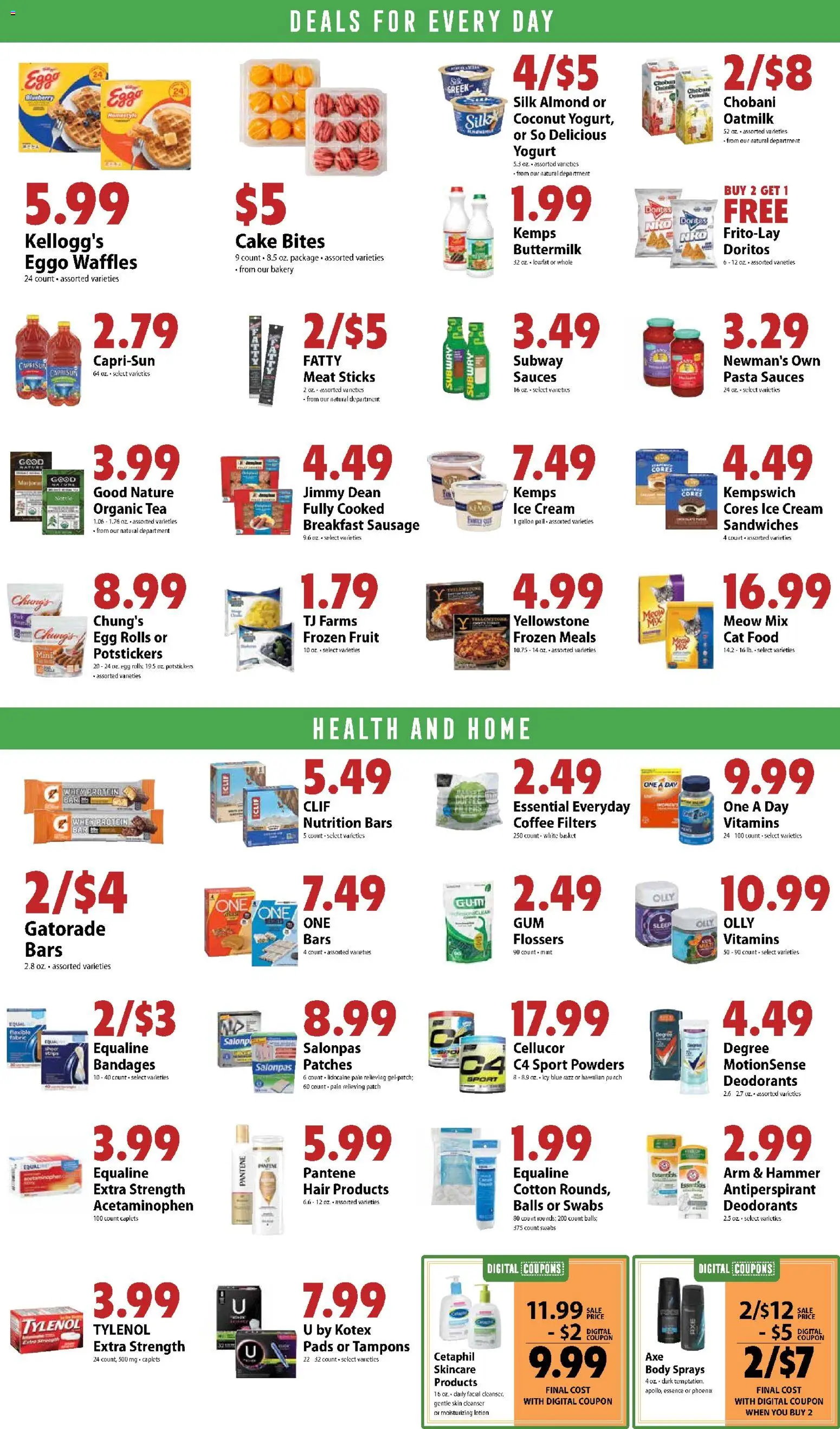 Festival Foods Weekly Ad - valid from 15.04.2026 | Page: 7 | Products: Antiperspirant, Tea, Tampons, Sausage