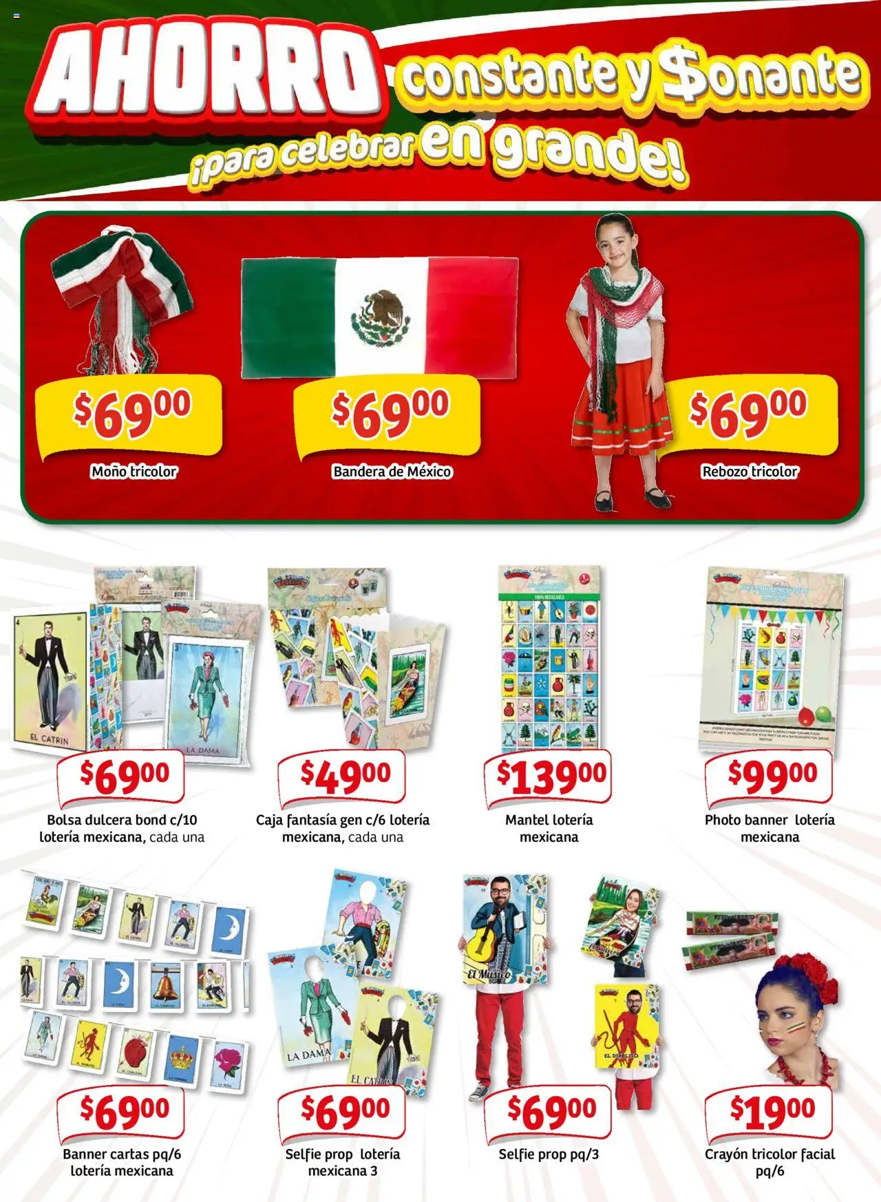 Nuevas ofertas de Soriana válidas en toda la República Mexicana desde el 28.08.2025. ¡Encuentra las mejores ofertas en Soriana - Pesito Valedor Mercado: Camp, Chia, Oax, Q. Roo, Tab, Yuc! | Página: 11 | Productos: Mantel, Dulcera, Moño, Caja
