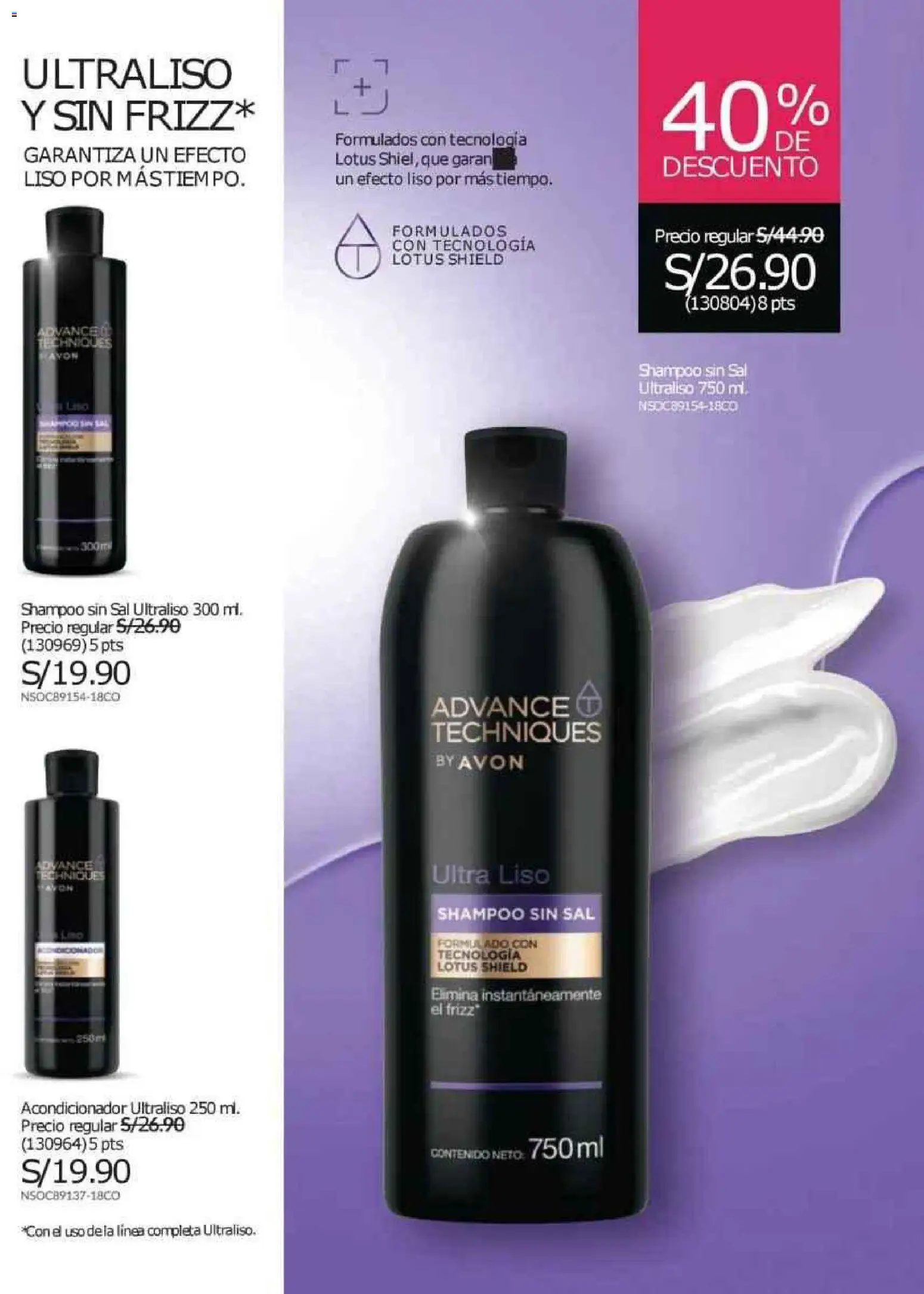 Catálogo Avon válido desde 12.10.2025 | Página: 155 | Productos: Shampoo, Acondicionador