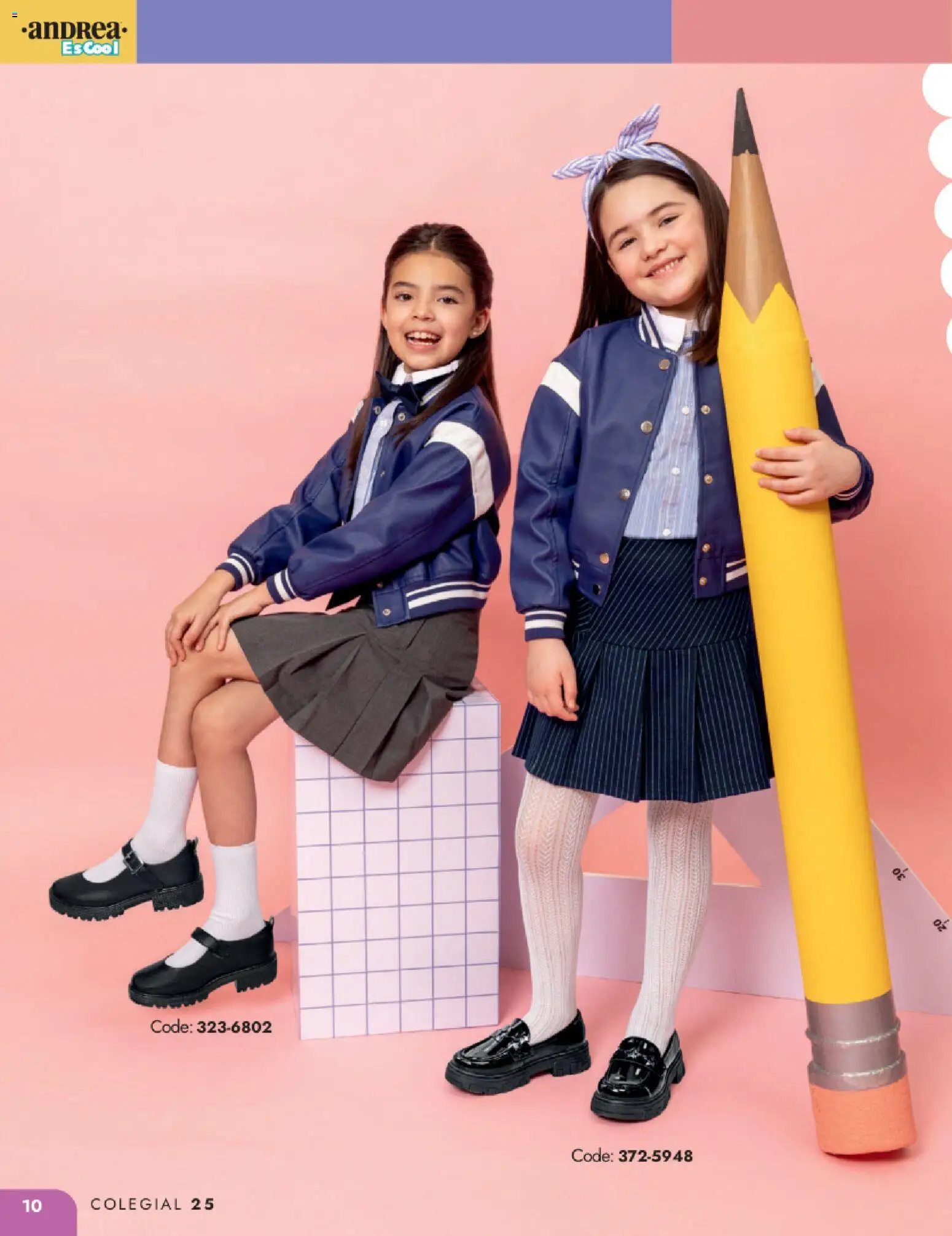 Nuevas ofertas de Andrea válidas en toda la República Mexicana desde el 25.05.2025. ¡Encuentra las mejores ofertas en Andrea catálogo Colegial ! | Página: 10