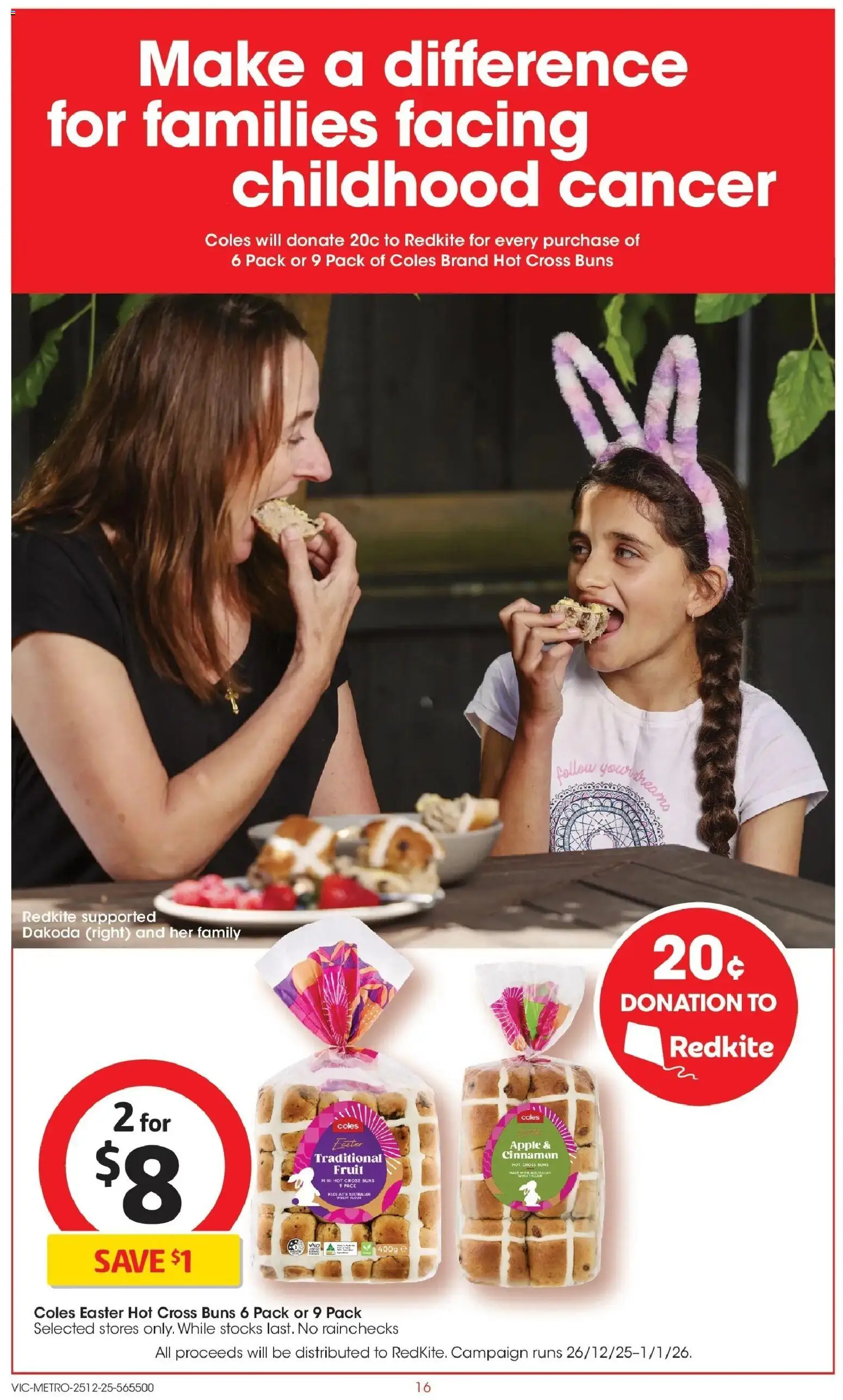 Coles catalogue - valid from 25.12.2025 | Page: 16 | Products: Flour, Wheat