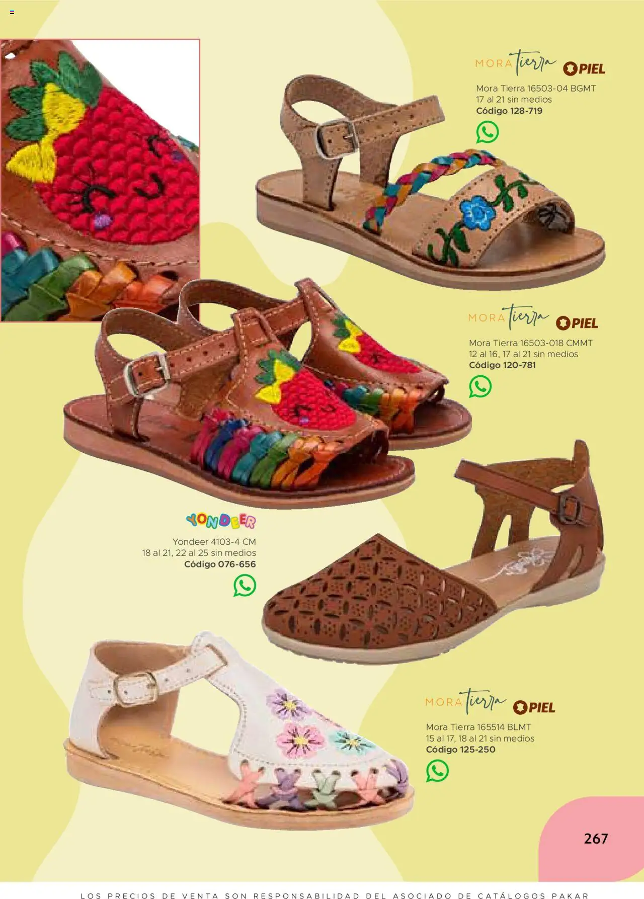 Nuevas ofertas de SC Pakar válidas en toda la República Mexicana desde el 24.07.2025. ¡Encuentra las mejores ofertas en SC Pakar - Catálogo Nina otoño / invierno! | Página: 267