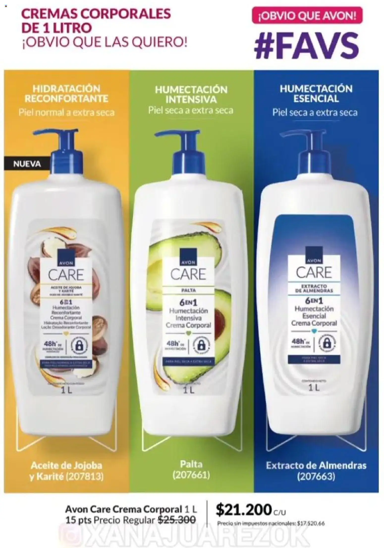 Catálogo AVON Campaña 1/2026 │ válido desde el 01.01.2026 | Página: 136 | Productos: Almendras, Desodorante, Palta, Crema