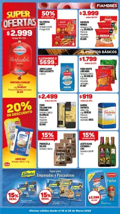Vista previa Makro ofertas válido desde el 19.03.2026 | Página: 3 | Productos: Aceite, Salchicha, Oliva, Ravioles