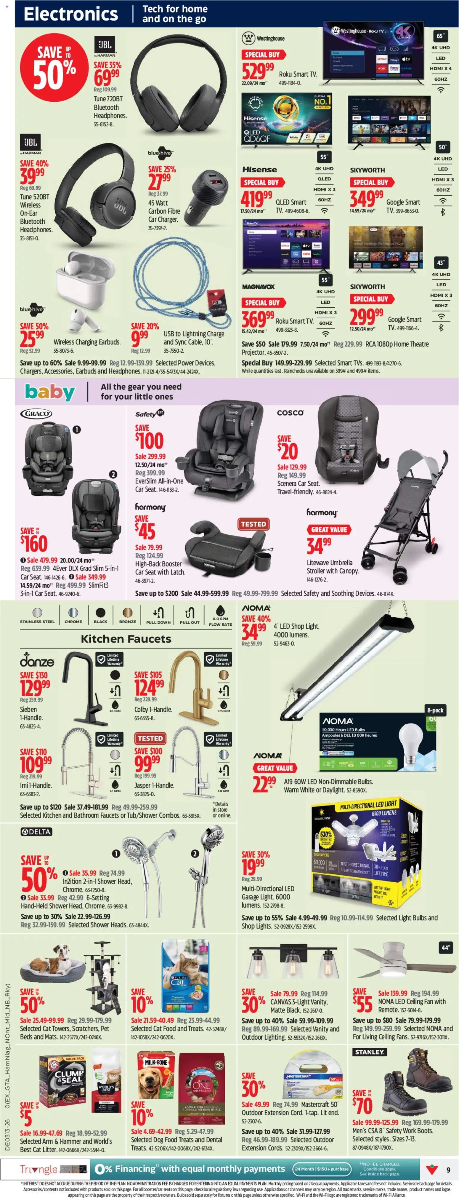 Canadian Tire flyer valid from 26.03.2026 | Page: 9