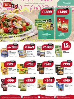 Vista previa Vital - Ofertas válido desde el 20.04.2026 | Página: 13 | Productos: Aceite, Mayonesa, Atún, Estuche