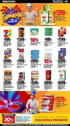 Vista previa Yaguar - Oferta Semanal General Roca válido desde el 02.02.2026 | Página: 5 | Productos: Yerba, Polvo, Café, Bolso