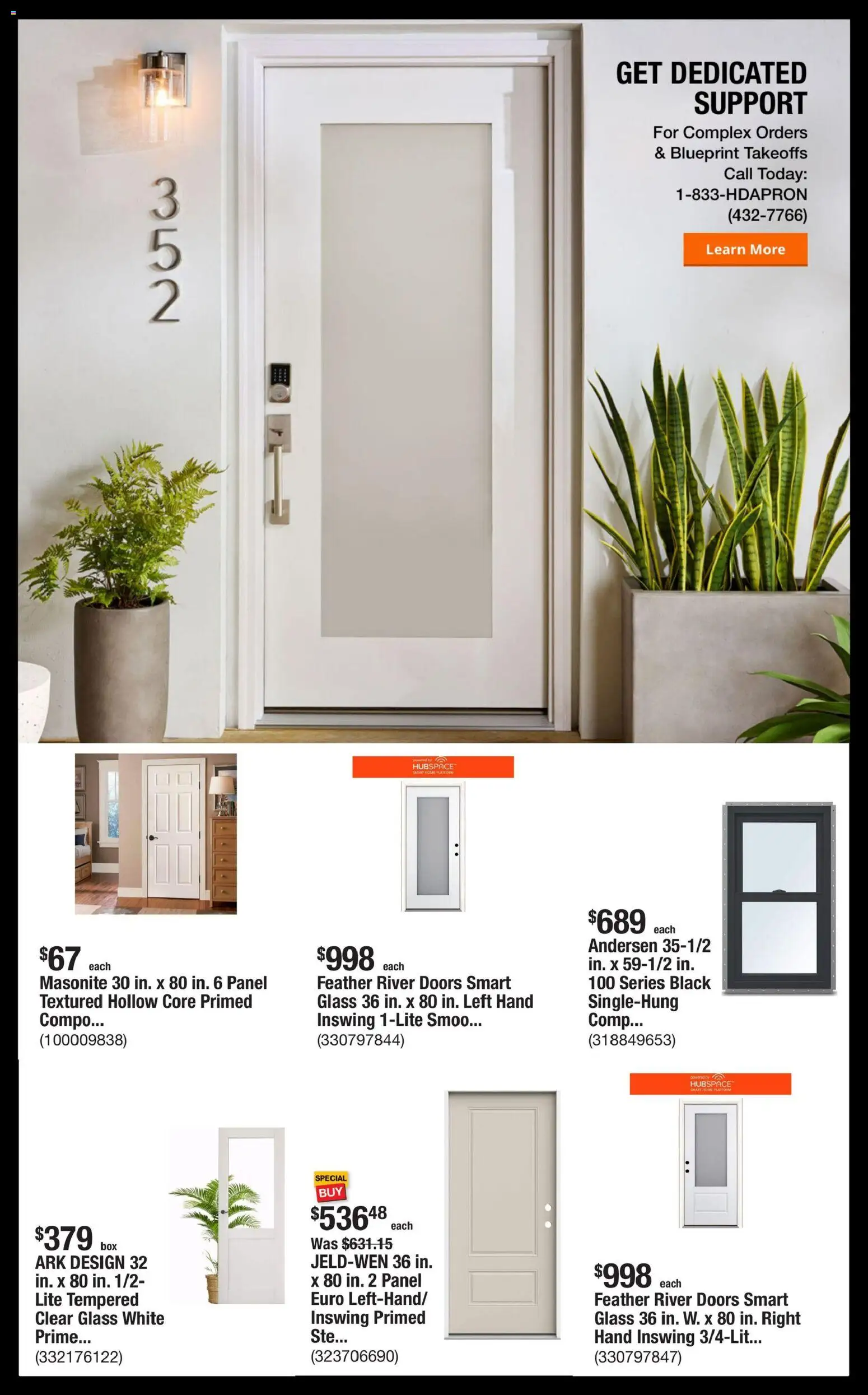 Home Depot Shop Pro Ad - CA - valid from 27.04.2026 | Page: 4 | Products: Box, Masonite