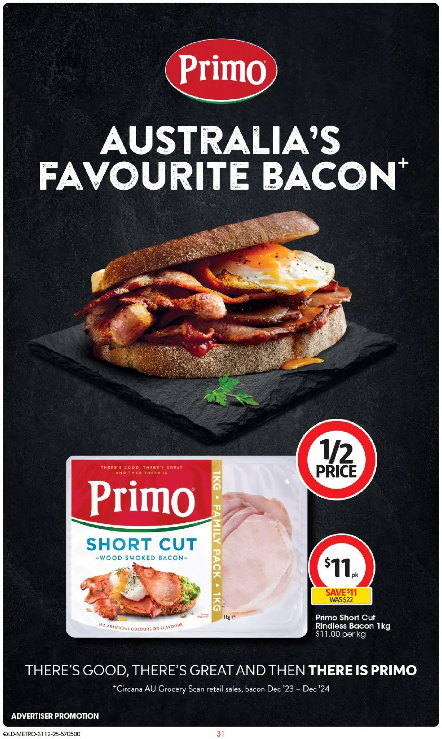 Coles catalogue - valid from 31.12.2025 | Page: 32 | Products: Bacon, Wood