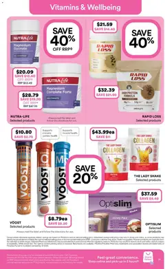 Preview of Priceline Pharmacy Catalogue  - valid from 05.02.2026 | Page: 29 | Products: Chocolate, Collagen, Vitamin