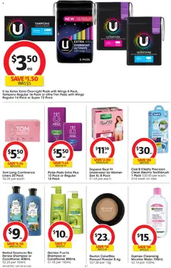 Coles catalogue - valid from 16.07.2025 | Page: 41 | Products: Conditioner, Water, Underwear, Tampons