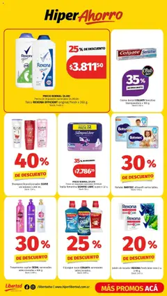 Hipermercado Libertad catálogo │ válido desde el 04.09.2025 | Página: 6 | Productos: Toalla, Shampoo, Jabón, Enjuague bucal